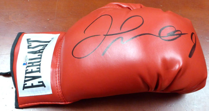 Floyd Mayweather Jr. Signed Red Everlast Glove RH Beckett