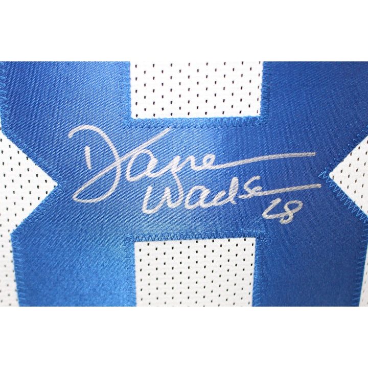 Darren Woodson Autographed/Signed Pro Style Size XL White Jersey JSA 57033
