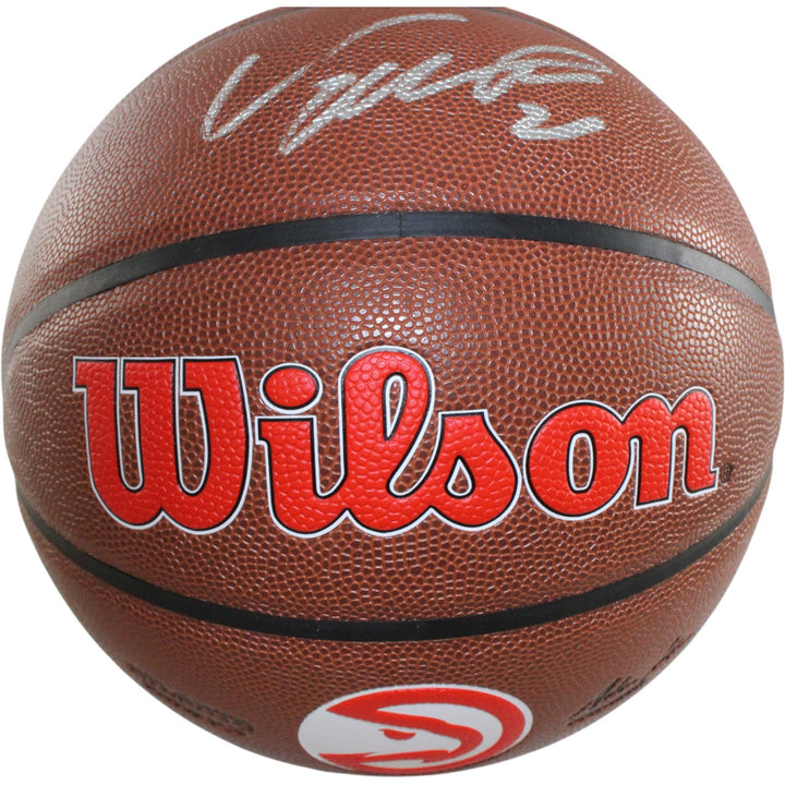 Dominique Wilkins Autographed/Signed Atlanta Hawks Basketball Beckett 54252