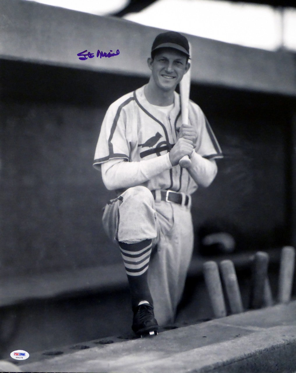 Stan Musial Autographed Signed 16x20 Photo St. Louis Cardinals PSA/DNA