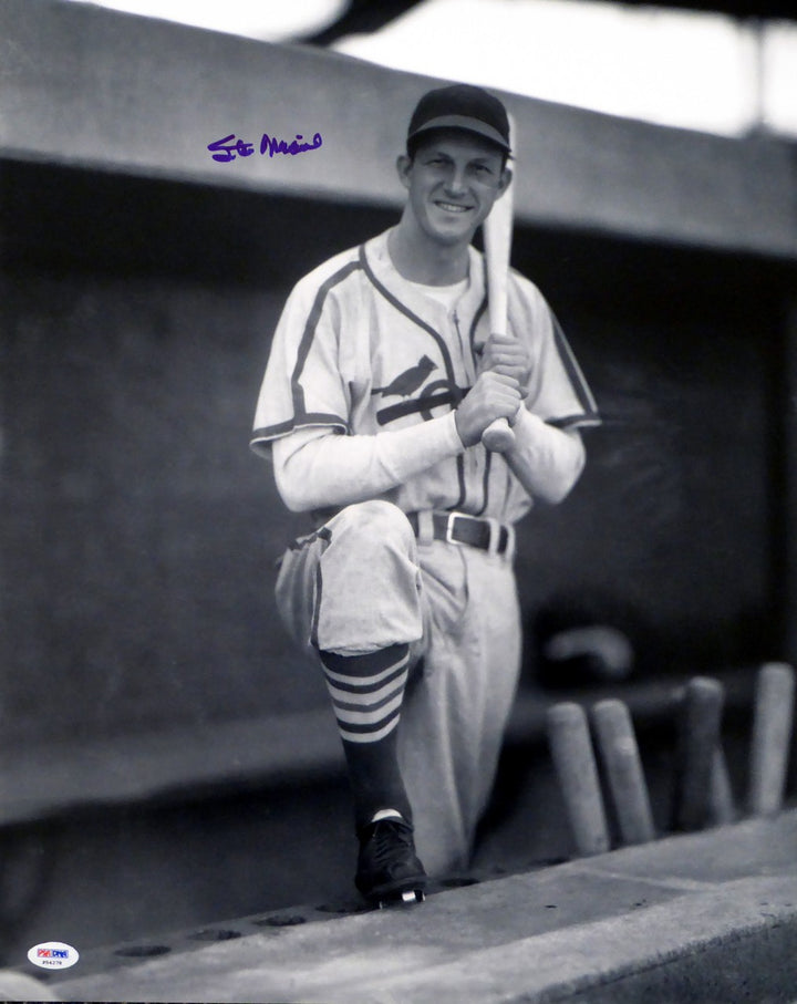 Stan Musial Autographed Signed 16x20 Photo St. Louis Cardinals PSA/DNA