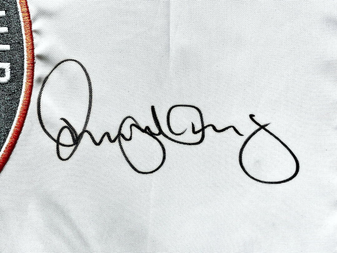 Rory McIlroy Signed 2012 PGA Golf Championship Pin Flag Framed UDA COA Autograph