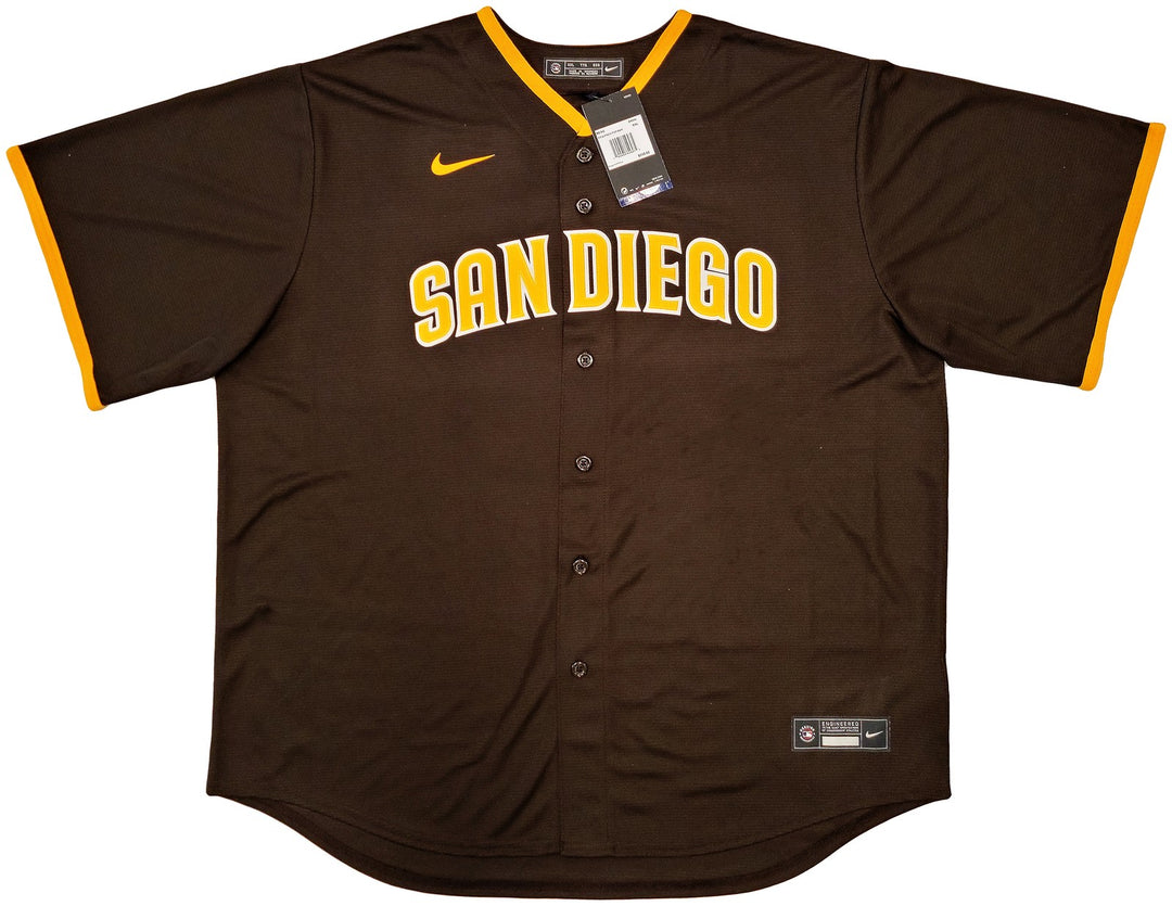 Padres Fernando Tatis Jr. Signed Brown Nike Jersey Size XXL "23" Beckett