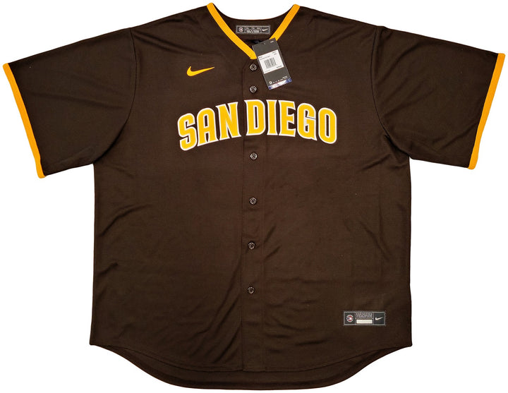 Padres Fernando Tatis Jr. Signed Brown Nike Jersey Size XXL "23" Beckett