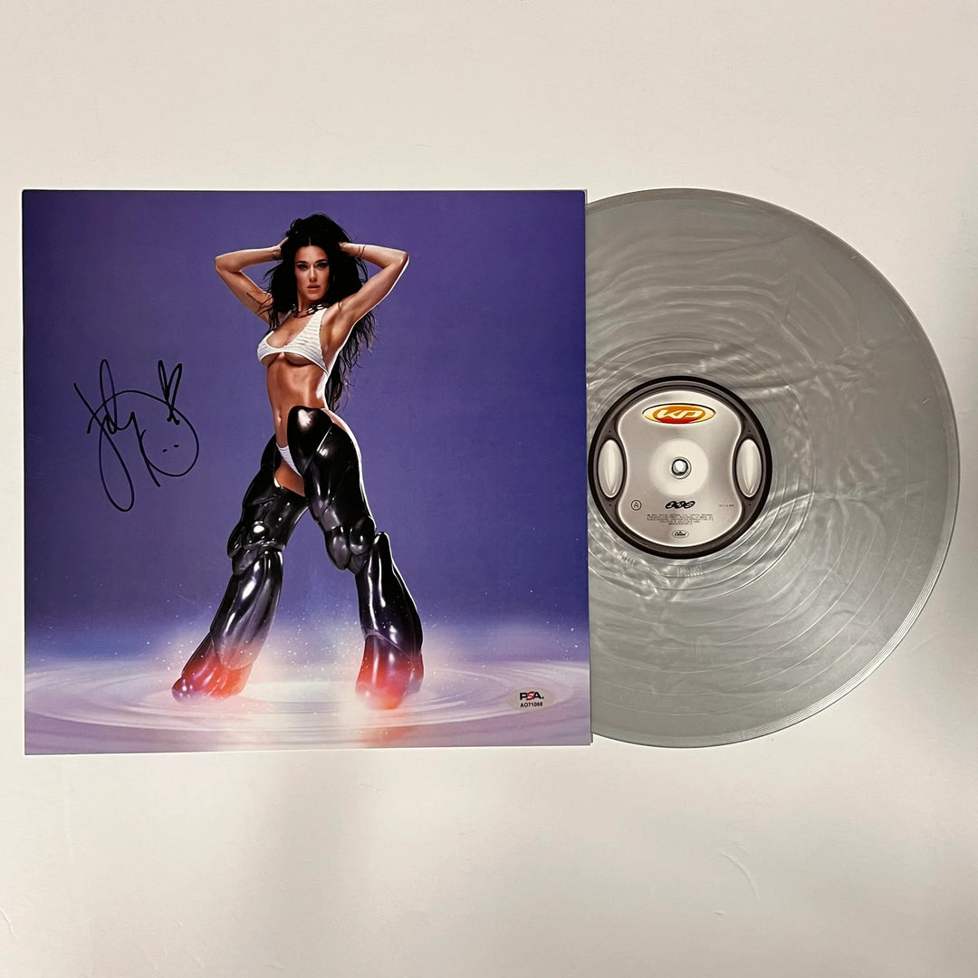 Katy Perry Signed 143 Vinyl Album Insert PSA Autographed