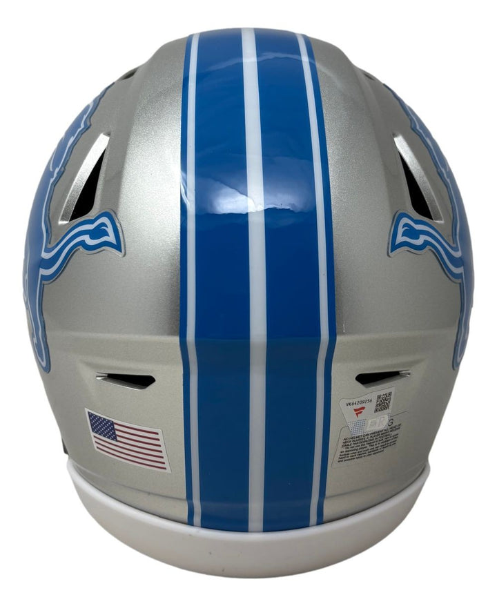 David Montgomery Signed Detroit Lions MIDI SpeedFlex Helmet Fanatics