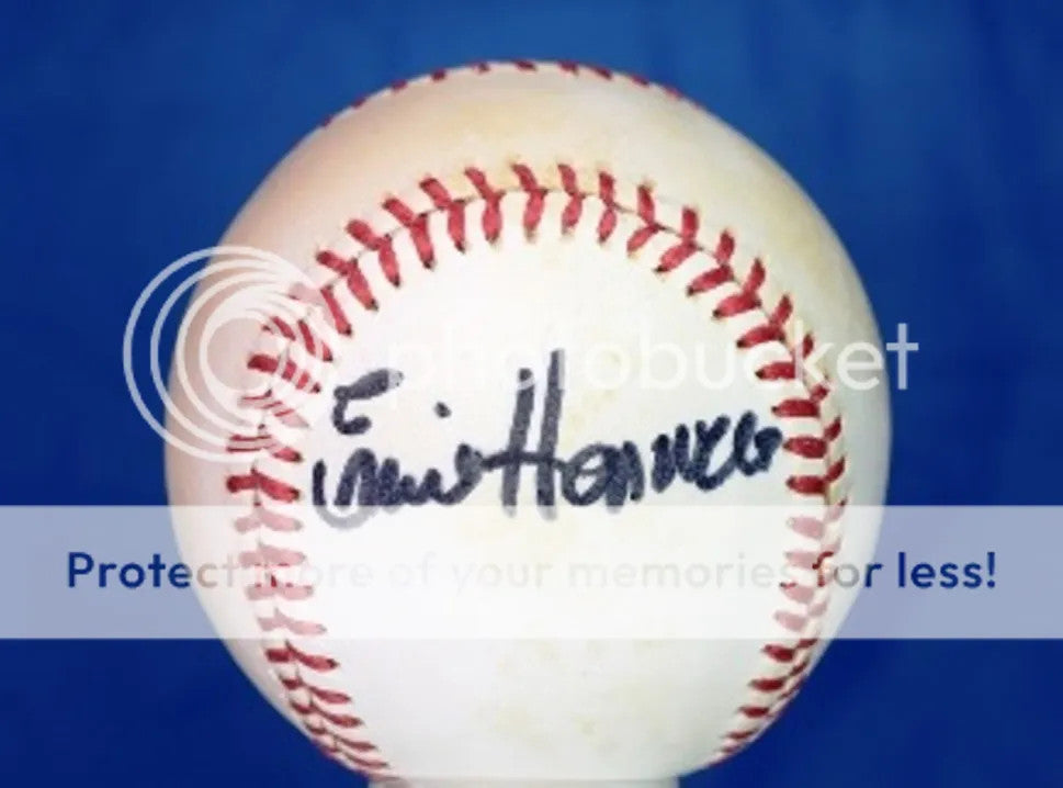 Ernie Harwell Psa/dna Signed Macphail American League Baseball Autograph