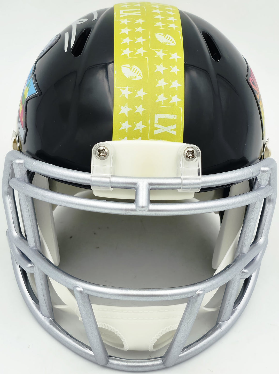 Tory Horton Signed Seattle Seahawks Black SB LX Logo Speed Mini Helmet MCS Holo