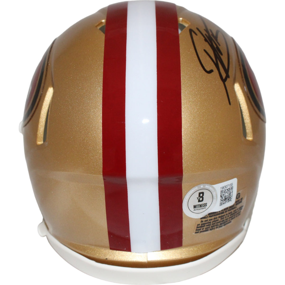 Patrick Willis Signed San Francisco 49ers Mini Helmet HOF Beckett 43670