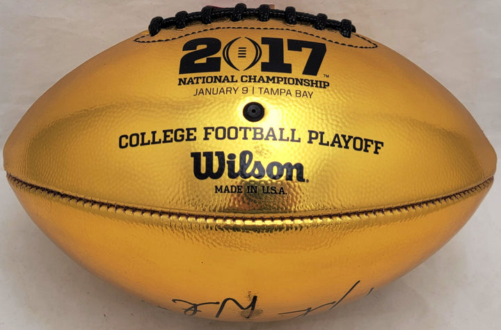 Deshaun Watson Autographed Signed Football Clemson Tigers Beckett BAS #I41475