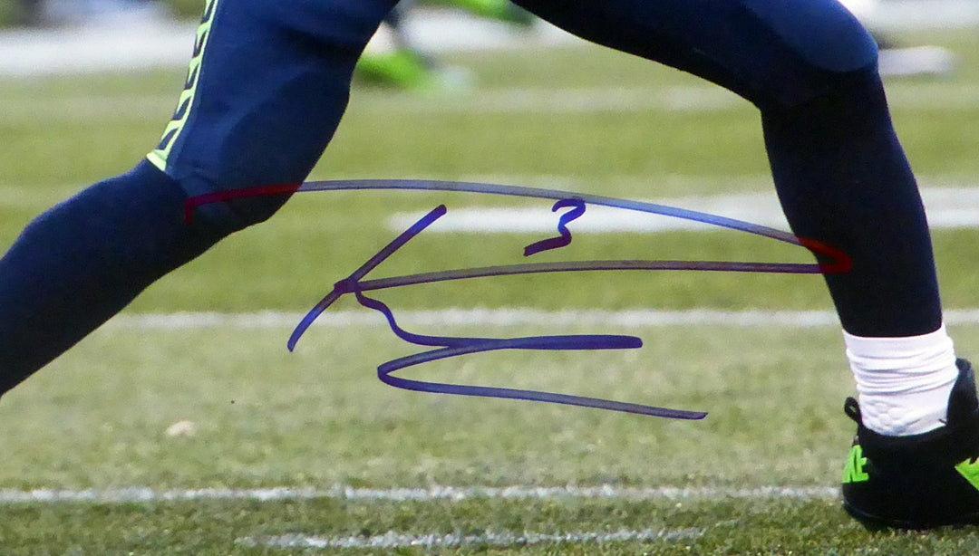 Russell Wilson Autographed Signed 16x20 Photo Seattle Seahawks RW Holo