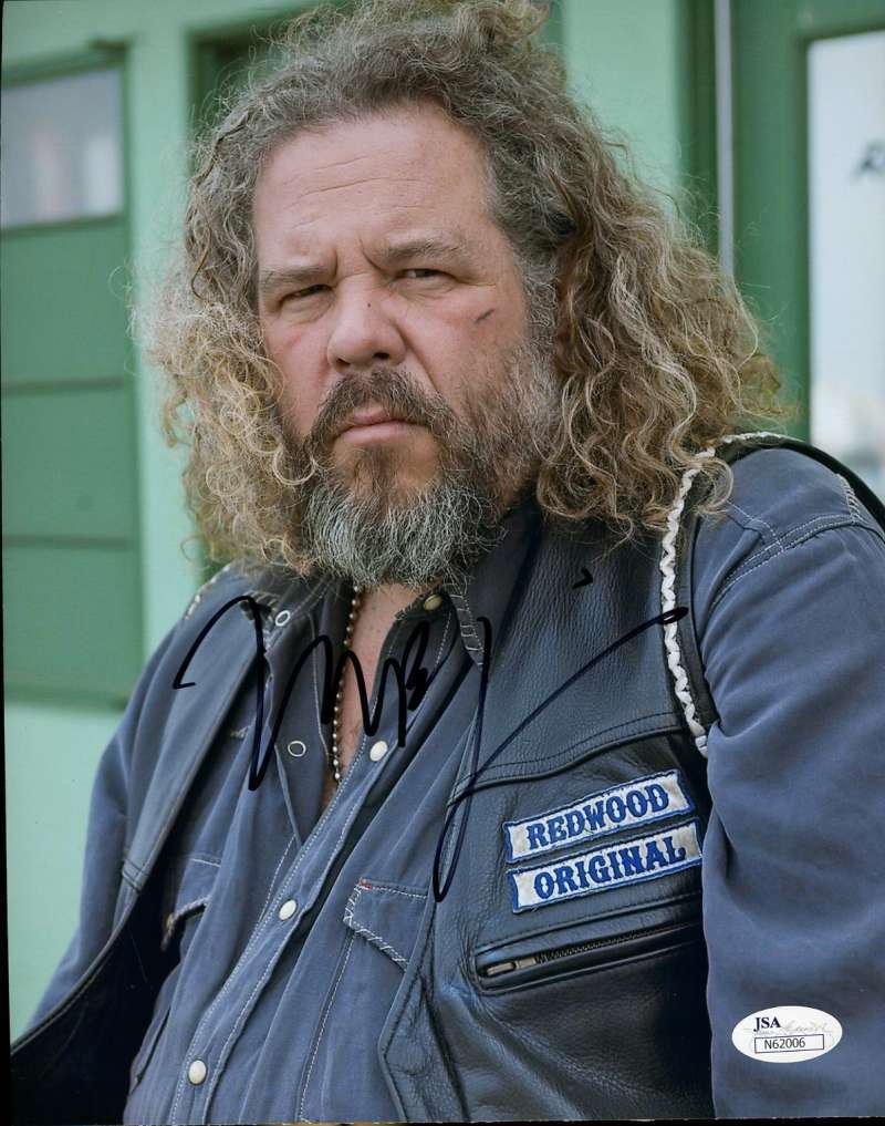 Mark Boone Junior Sons Of Anarchy Signed Jsa Certified 8x10 Photo Autograph