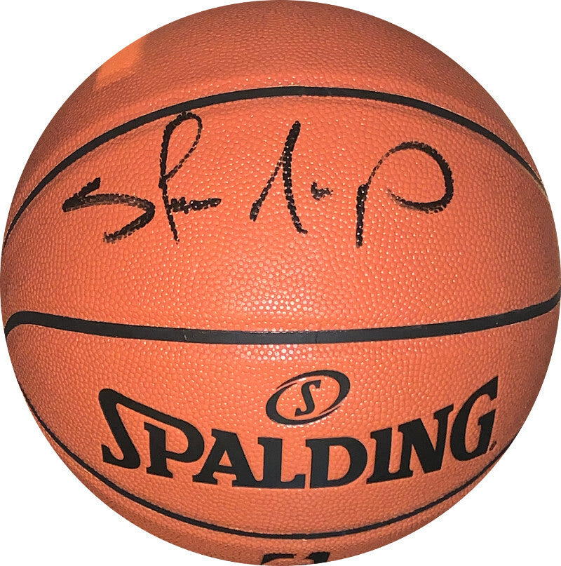Shawn Kemp signed Spalding NBA Game Ball Series I/O Basketball – JSA Witnessed