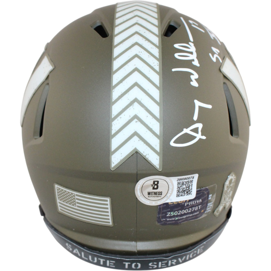 Doug Williams Autographed Washington Commanders 22 STS Mini Helmet Beckett 51868