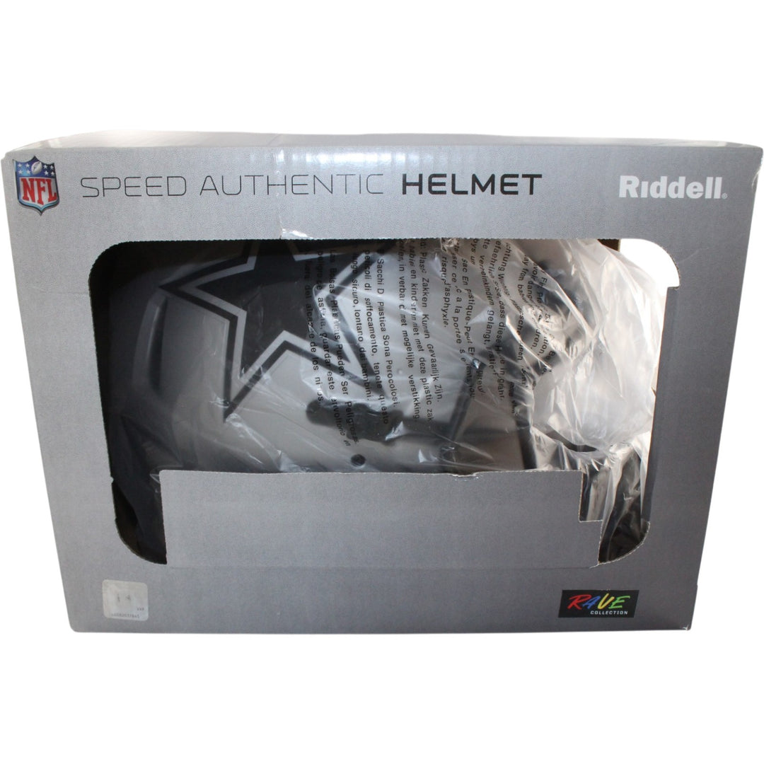 Tony Dorsett Autographed Dallas Cowboys Authentic Rave Helmet Beckett 56476