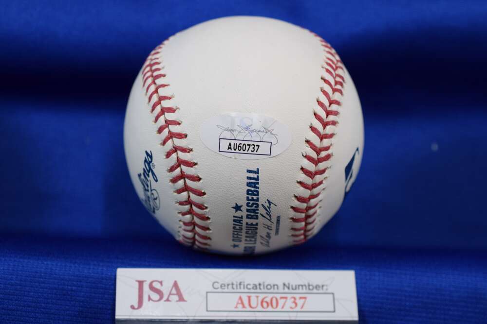 Ralph Branca JSA COA Autograph Major League Signed Baseball