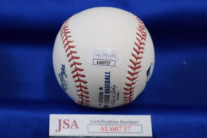 Ralph Branca JSA COA Autograph Major League Signed Baseball