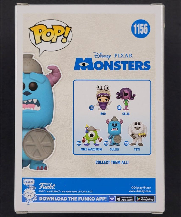 John Goodman signed Monsters Inc. Sulley Funko Pop! Figure autograph Beckett BAS