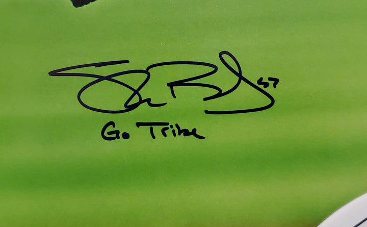 Shane Bieber Autographed Signed 16x20 Photo Cleveland Indians "Go Tribe" Beckett