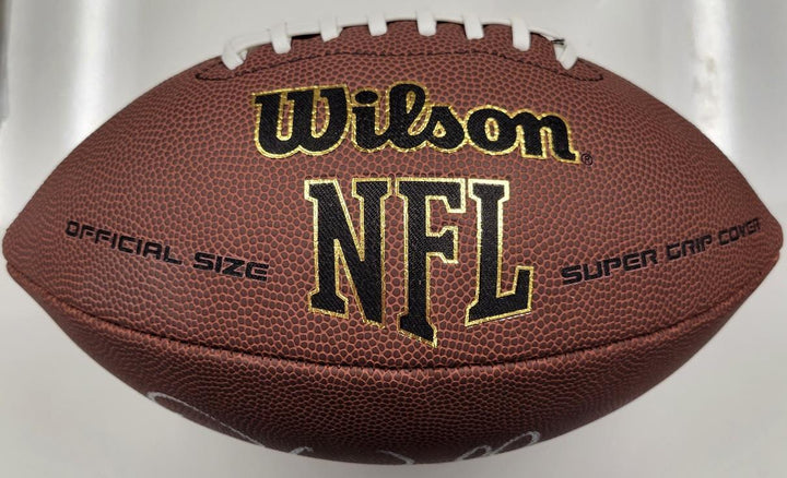 Darren Waller signed Wilson NFL Football NY Giants autograph (B) Beckett BAS