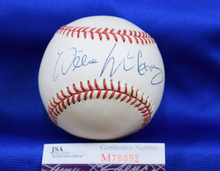 Willie McCovey JSA Coa Autograph National League ONL Signed Baseball
