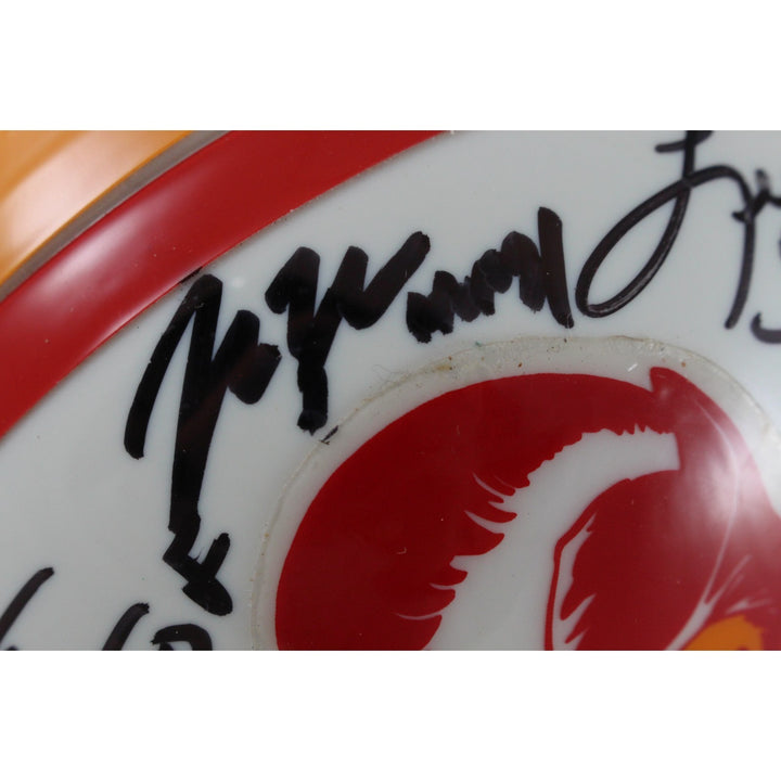 Selmon Sapp Lynch Brooks Barber Tampa Bay Buccaneers Mini Helmet Beckett 51011