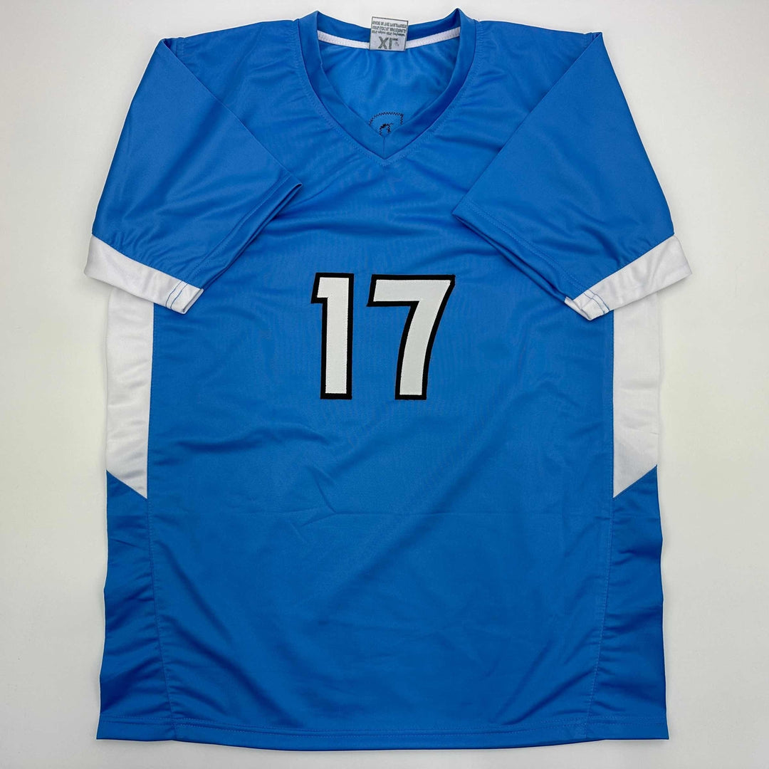 Facsimile Autographed Kevin De Bruyne Manchester City Blue Reprint Jersey XL