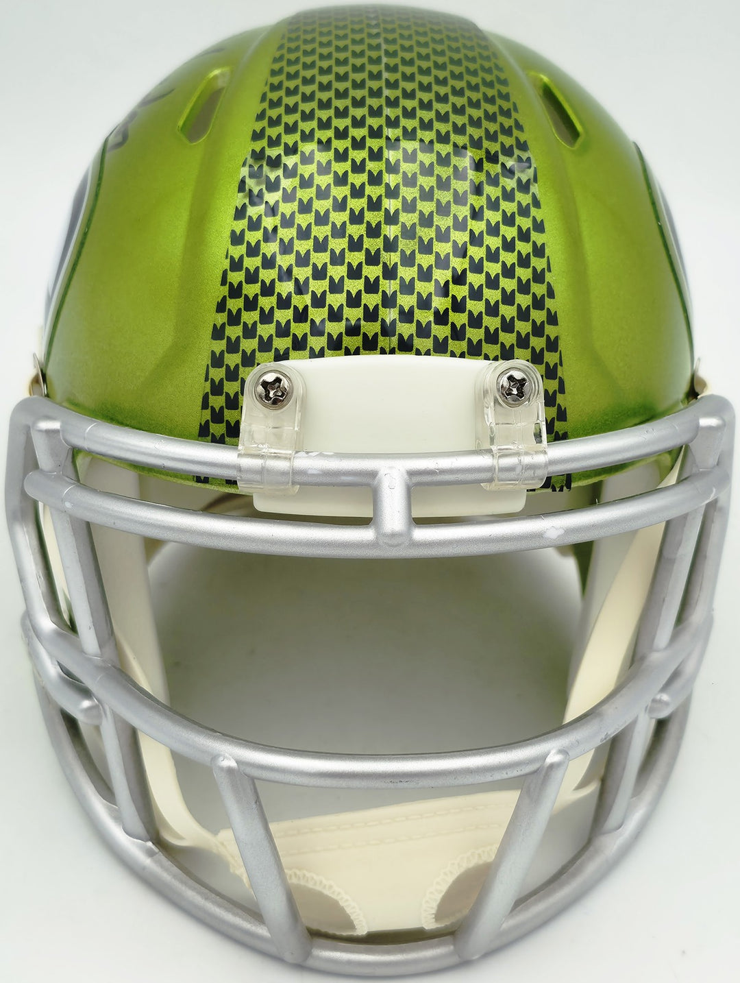 Rashid Shaheed Signed Seattle Seahawks Flash Green Speed Mini Helmet MCS Holo