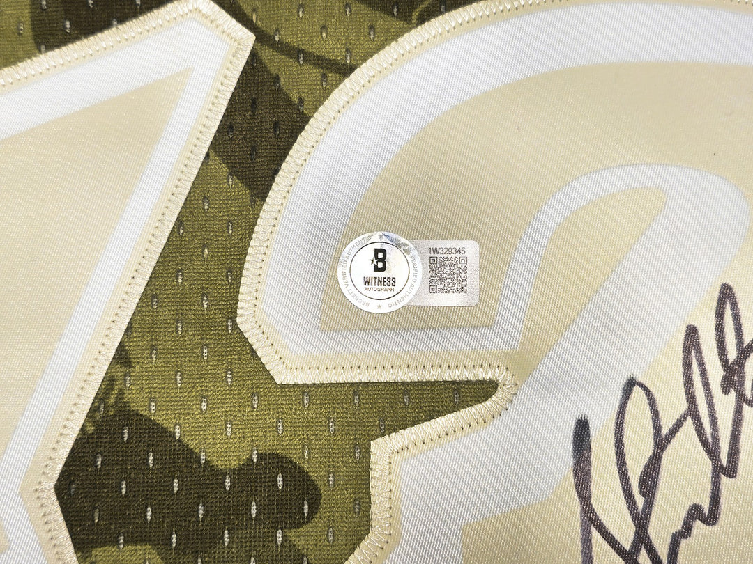 Jazz John Stockton Auto Green Auth Mitchell Ness 98 Swingman Ghost Jersey XL BAS