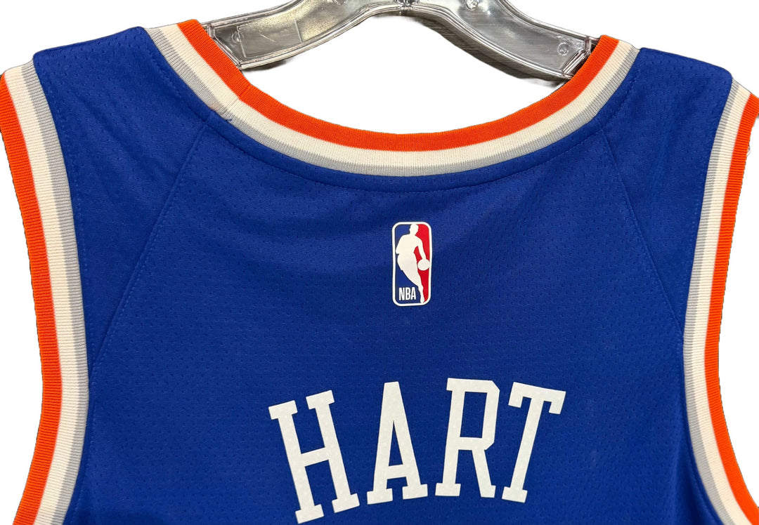 Josh Hart Signed NY Knicks Nike Jersey NY Forever Mint Auto Fanatics COA