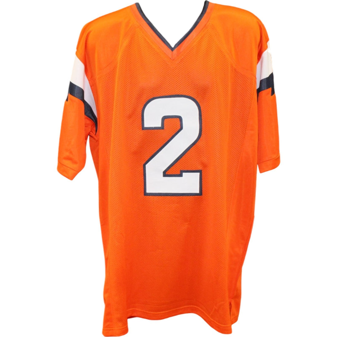 Patrick Surtain Autographed/Signed Pro Style Sz XL Orange Jersey Beckett 56427