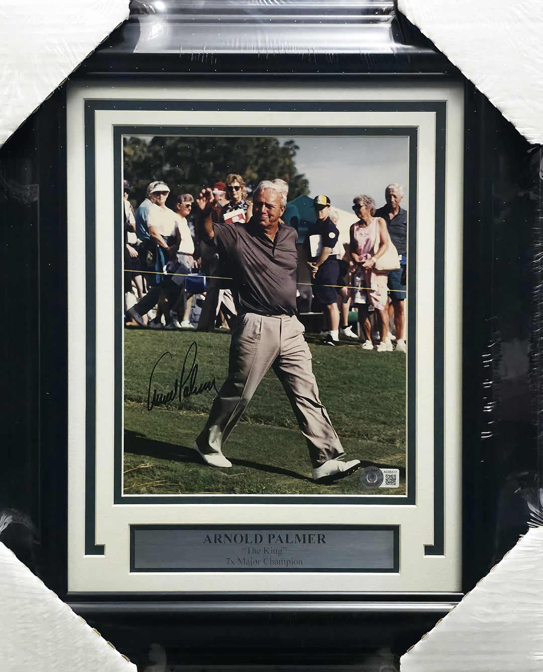Arnold Palmer Autographed Signed Framed 8x10 Photo Beckett BAS #AC95517