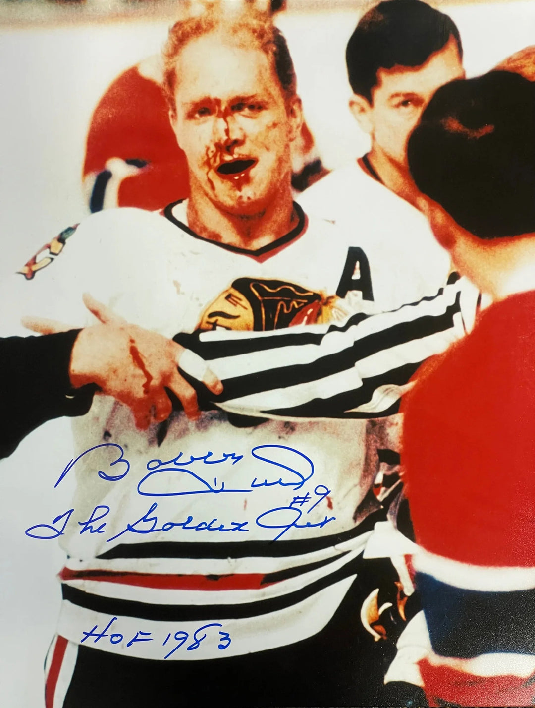 Bobby Hull Autographed 16x20 Hockey Photo
