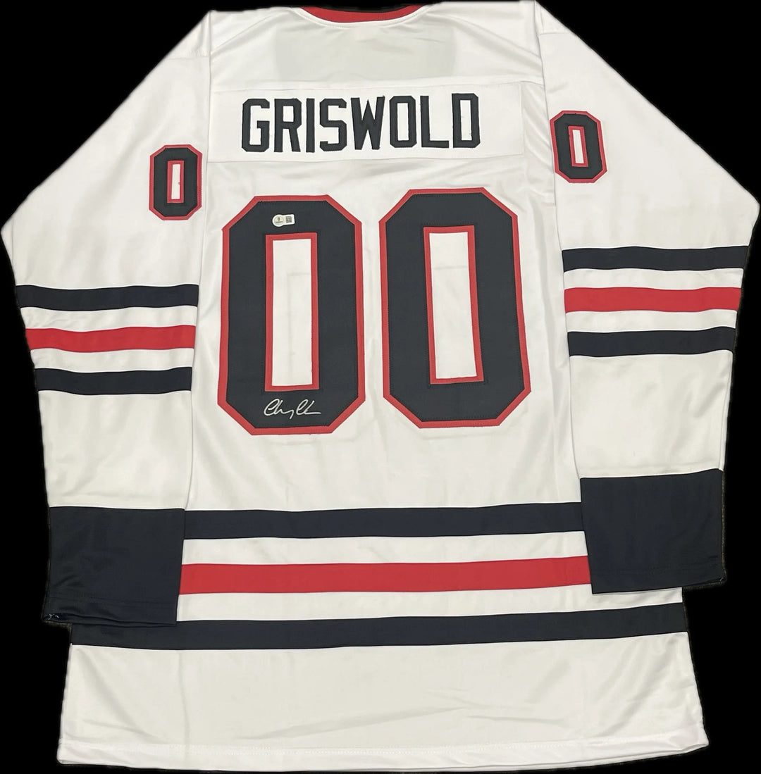 Chevy Chase Signed Jersey BAS Clark Griswold Autograph