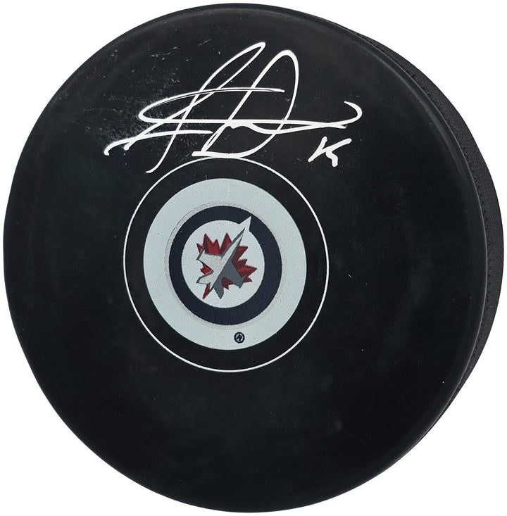 Jonathan Toews Autographed Signed Official Winnipeg Jets Logo Puck Beckett Wit