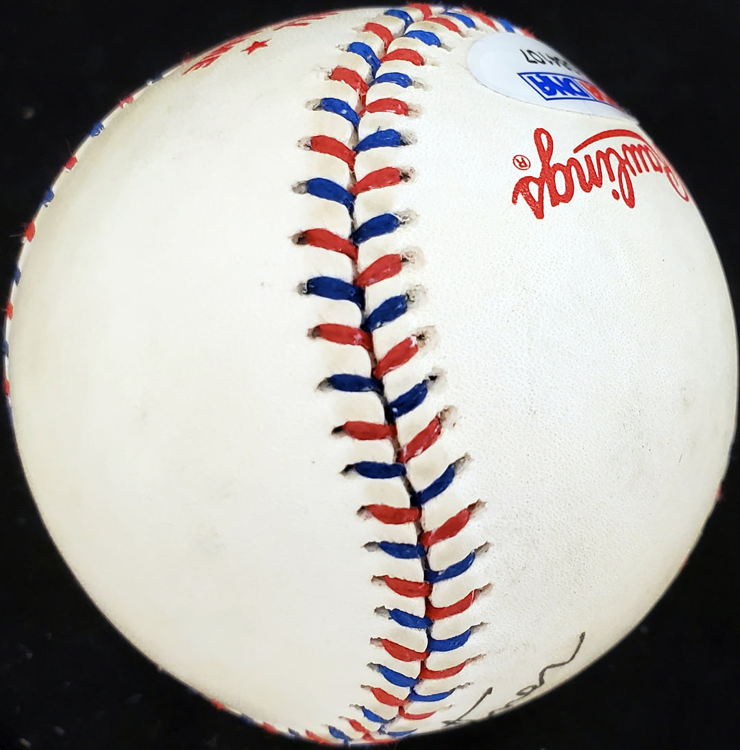Mickey Rutner Autographed Signed 1996 All-Star MLB Baseball A's PSA/DNA #C64107