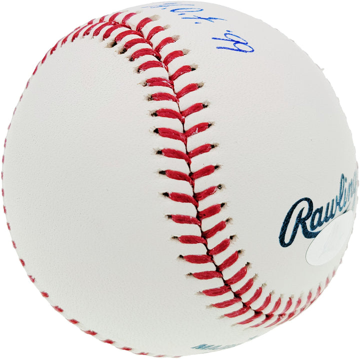 Nolan Ryan Signed Official MLB Baseball Texas Rangers "HOF 99" Beckett BAS