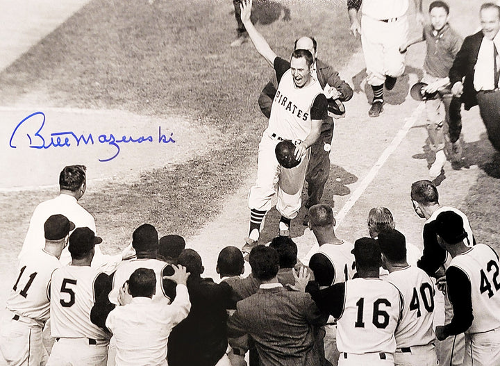 Bill Mazeroski Signed 16x20 Photo Pirates 1960 Game 7 Walk Off Home Run Beckett