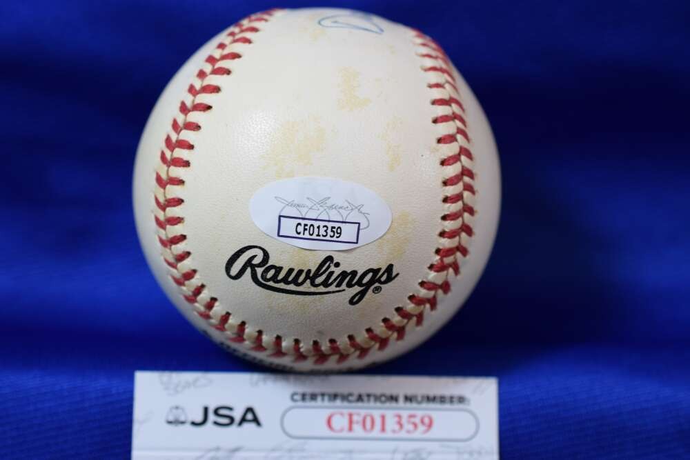 Dave Dravecky JSA COA Autograph ONL National League Signed Baseball