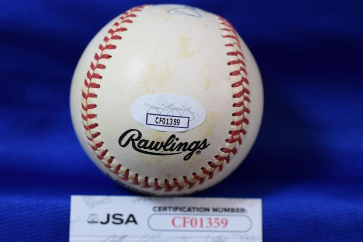 Dave Dravecky JSA COA Autograph ONL National League Signed Baseball