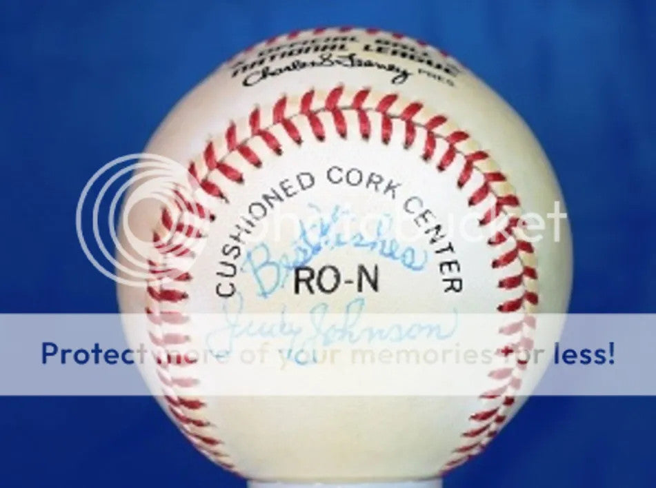 Judy Johnson Psa/dna Signed Feeney National League Baseball Autograph