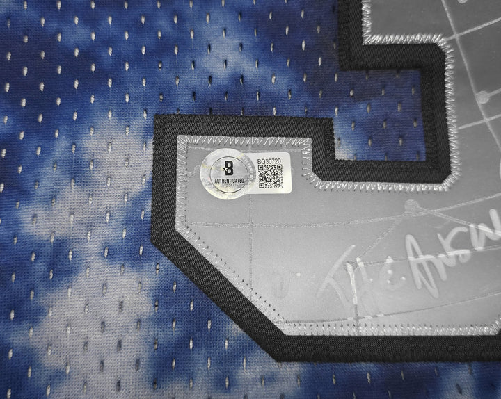 Allen Iverson Signed Mitchell & Ness 1996-97 Jersey "The Answer" Beckett 253251