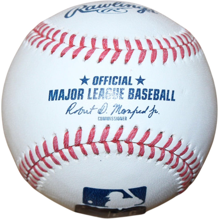 Jacob Misiorowski Autographed/Signed Milwaukee Brewers OML Baseball Prova 57937
