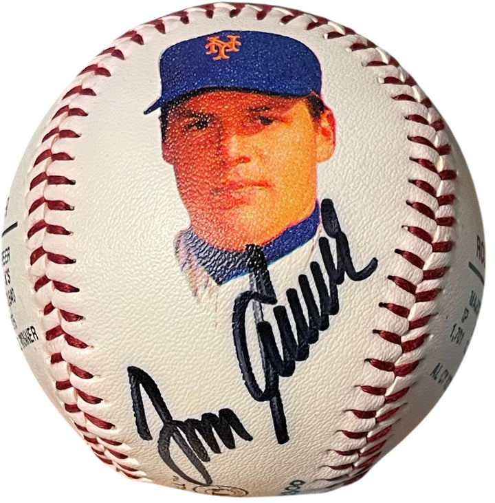 Tom Seaver /Rollie Fingers dual signed 1992 HOF Commemorative Fotoball LT ED COA