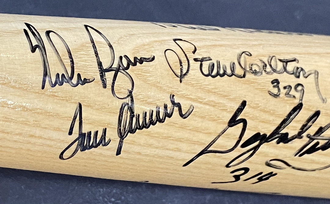 Ryan Seaver 300+ Win Pitchers Signed Adirondack Baseball Bat 8 Autograph CBM COA