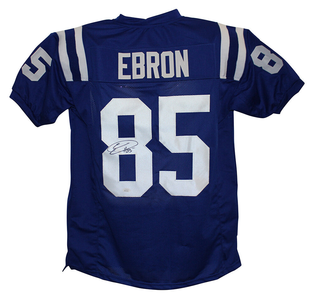 Eric Ebron Autographed/Signed Pro Style White XL Jersey JSA 25159