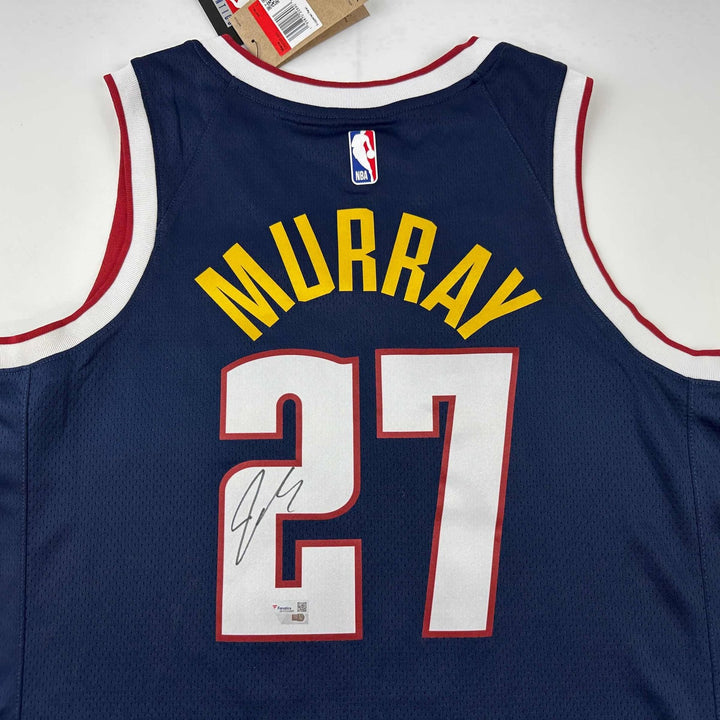 Signed Jamal Murray Denver Nuggets Blue Swingman Jersey Fanatics COA
