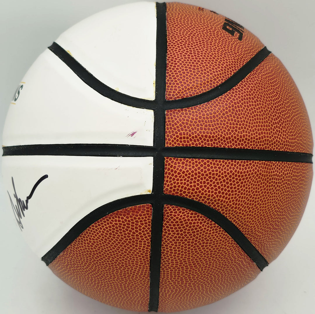 Jack Sikma Signed 1978-79 Supersonics NBA Champions Logo Basketball MCS Holo