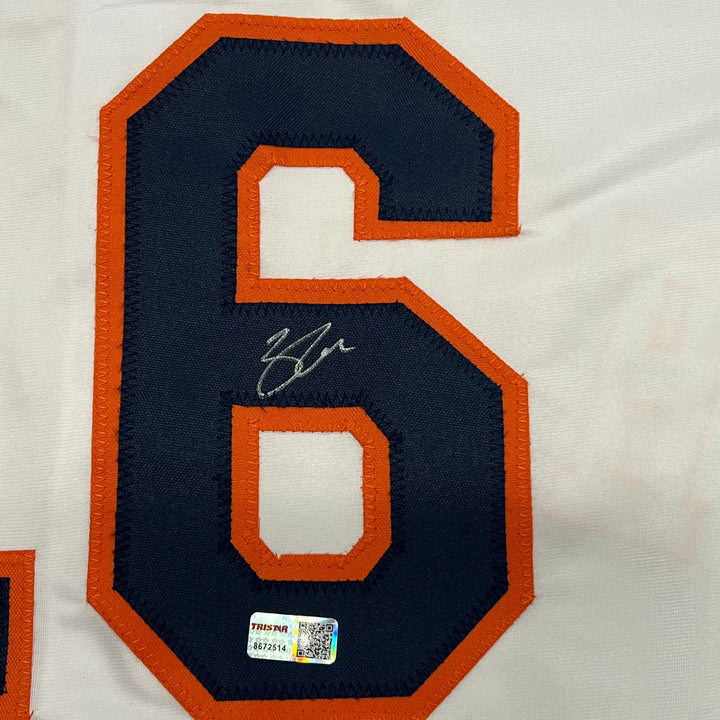 Zach Cole Signed Jersey TRISTAR Productions Houston Astros Autographed