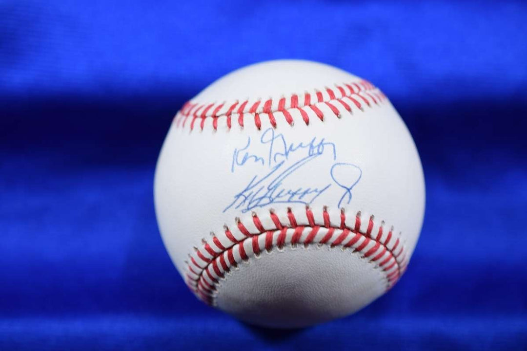 Ken Griffey Jr Sr PSA DNA Autographed American League OAL Signed Baseball